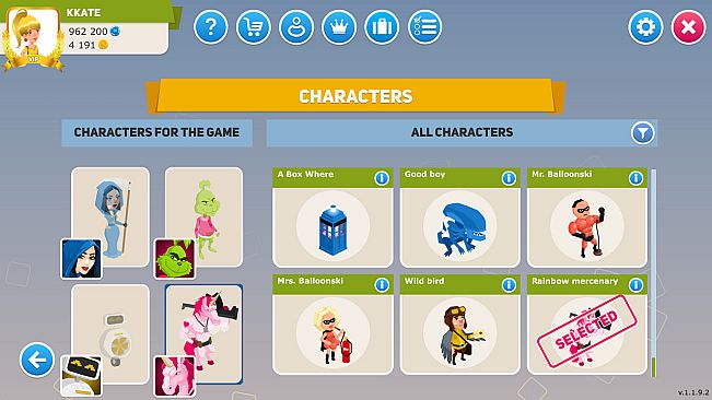 Business tour. Crazy Heroes: Rainbow mercenary