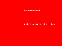 Achievement Idler: Red