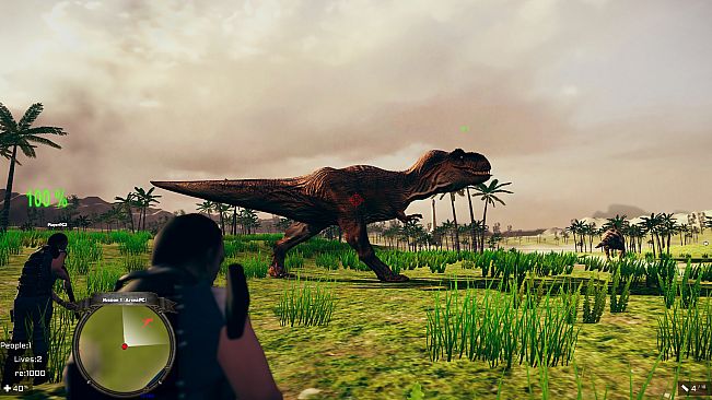 Dinosaur Hunting Patrol 3D Multiplayer Online