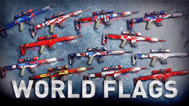 Sniper Ghost Warrior Contracts - World Flags Skin Pack