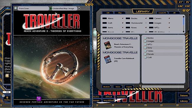 Fantasy Grounds - Reach Adventure 2: Theories of Everything (MGT2)
