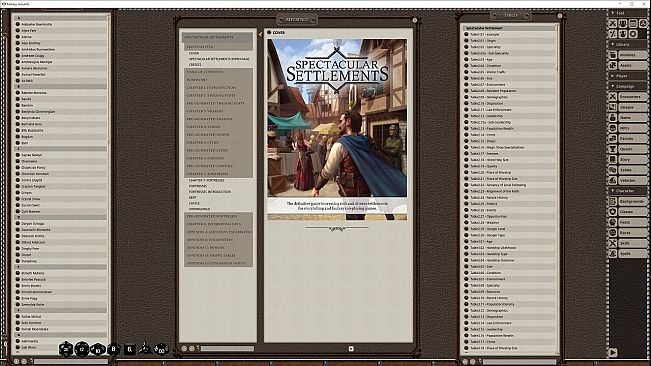 Fantasy Grounds - Spectacular Settlements