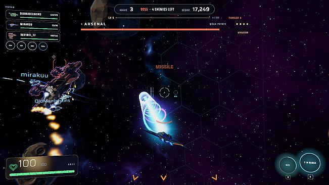 Spaceship Wars Together