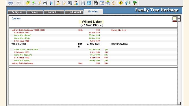 Family Tree Heritage Platinum 9 - Mac