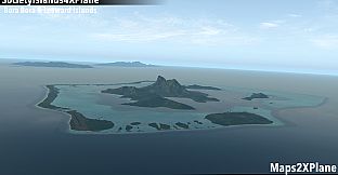 X-Plane 11 - Add-on: Aerosoft - Society Islands XP - Bora Bora & Leeward Islands