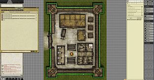 Fantasy Grounds - Pathfinder RPG - Pathfinder Flip-Mat - Classic Bandit Outpost