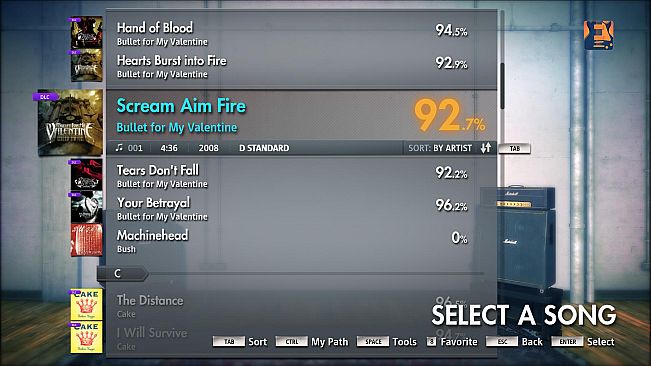 Rocksmith 2014 – Bullet For My Valentine - “Scream Aim Fire”