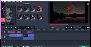 Movavi Video Editor Plus 2020 Effects - Mystical Galaxy Pack