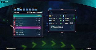 Dragon Star Varnir High Class All Characters Weapon Set