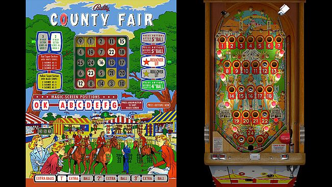 Bingo Pinball Gameroom - Bally County Fair