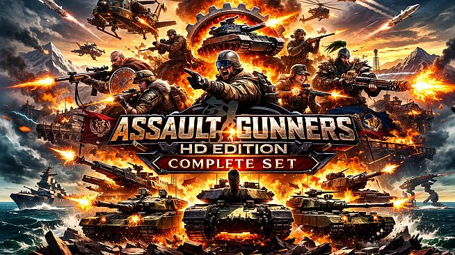 ASSAULT GUNNERS HD EDITION COMPLETE SET