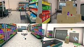 Supermarket VR and mini-games