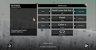 D4: Hand Cursor Set　Vol.1