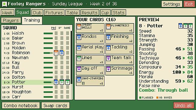 Tiny Club Manager