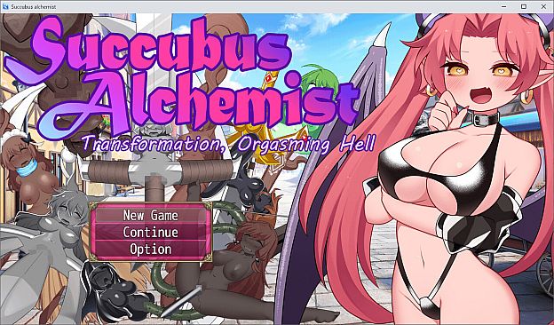Succubus Alchemist: Transformation, Orgasming Hell