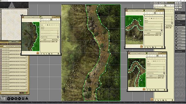 Fantasy Grounds - Pathfinder RPG - Map Pack - Forest Dangers