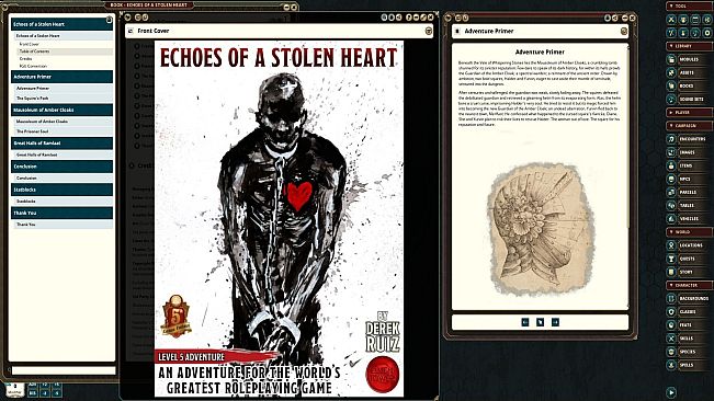 Fantasy Grounds - Echoes of a Stolen Heart - Level-5