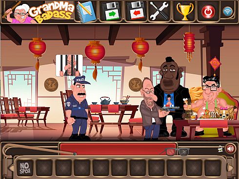 GrandMa Badass - a crazy point and click adventure