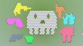 Hexagon Puzzle Blocks