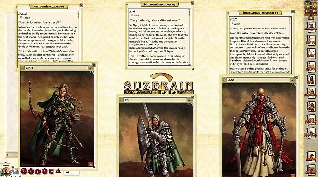 Fantasy Grounds - Suzerain: Caladon Falls Intro Pack (Savage Worlds)