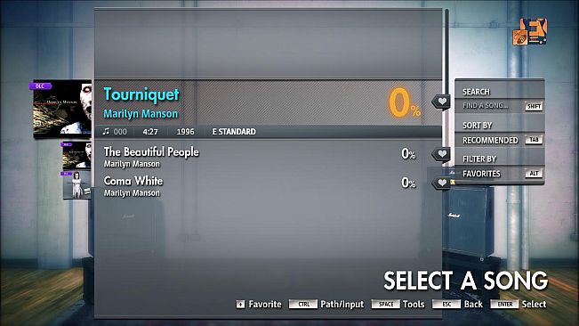 Rocksmith 2014 Edition – Remastered – Marilyn Manson - “Tourniquet”