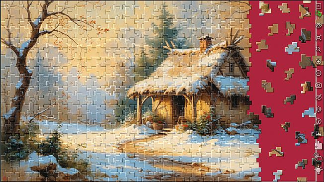 Master of Pieces  Jigsaw Puzzle DLC - Silver Winter