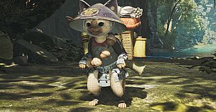 Monster Hunter Wilds - Felyne Layered Armor Set: Felyne Ashigaru