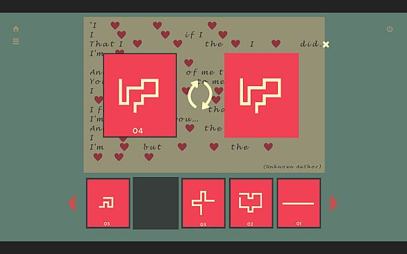 One Line: Letters and Codes