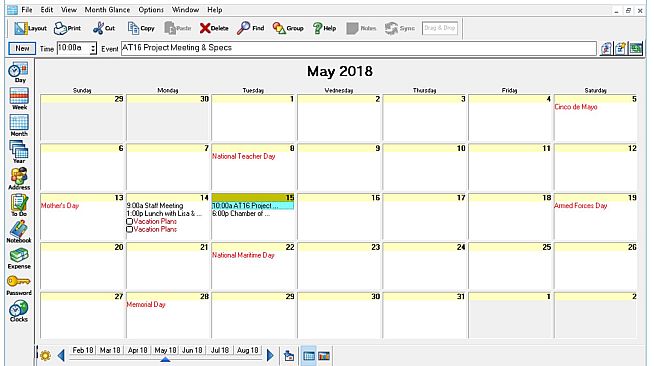 AnyTime Organizer Standard 16
