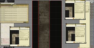 Fantasy Grounds - Pathfinder RPG - GameMastery Map Pack: Dungeon Corridors