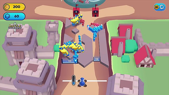 Hole io & Mob Control