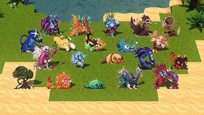 RPG Developer Bakin Mokemo Factory MONSTER PIXEL PACK Vol.4