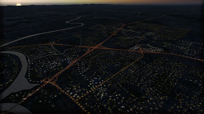 FSX Steam Edition: Night Environment: California Add-On