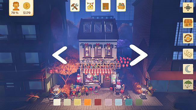 Tiny Shop: make it cozy