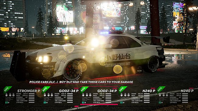 OverDrift Festival - Police Cars DLC