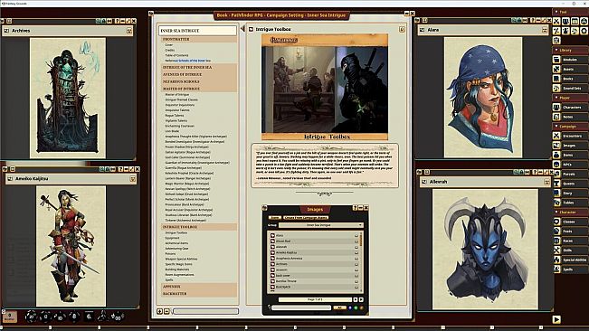 Fantasy Grounds - Pathfinder RPG - Campaign Setting: Inner Sea Intrigue