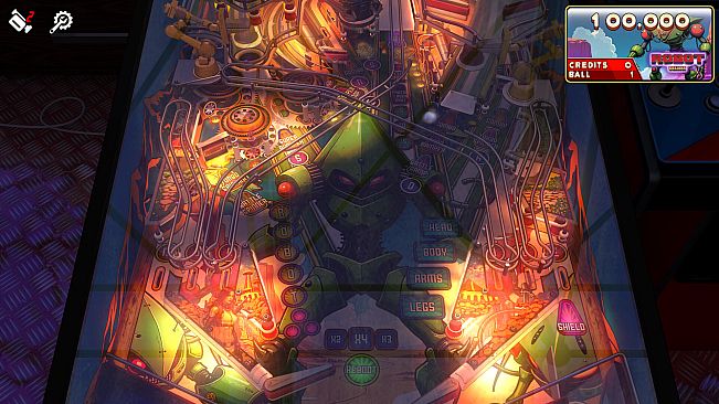 Zaccaria Pinball - Robot Deluxe Pinball Table