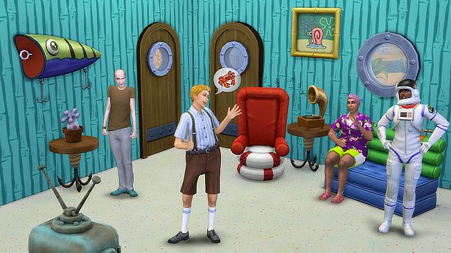 The Sims 4 SpongeBob’s House Kit