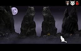 Cat and Ghostly Road