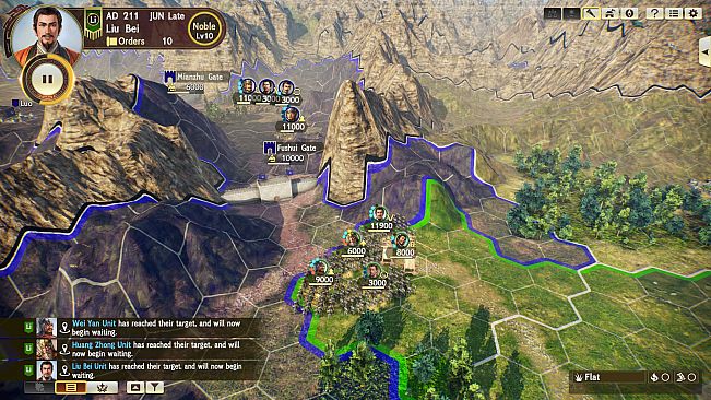 RTK14 EP: Scenario for War Chronicles Mode - 1st Wave: "Liu Bei Enters Shu"