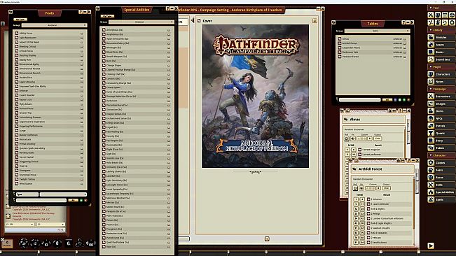 Fantasy Grounds - Pathfinder RPG - Campaign Setting: Andoran, Birthplace of Freedom