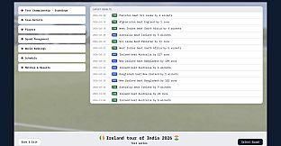 Cricket Team Manager