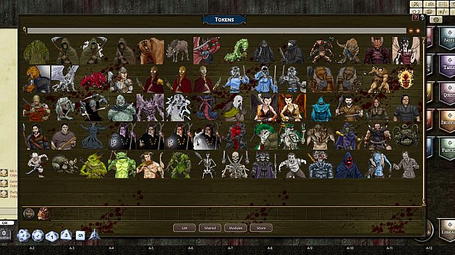 Fantasy Grounds - H3-Ziggurat of Gloom 4E Fantasy (Token Pack)