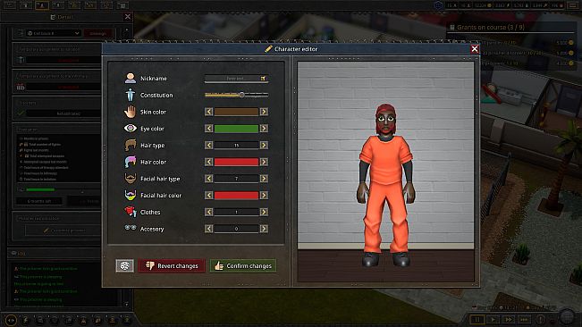 Prison Tycoon: Under New Management - Roll Call
