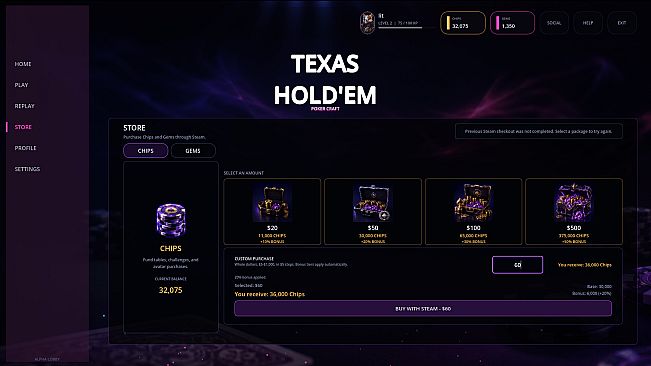 PokerCraft: Texas Hold'em