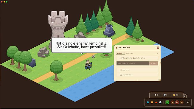 Quichotte’s Never-Ending Watch - A Lofi Companion