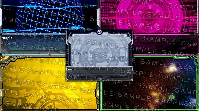 RPG Maker MZ - Krachware User Interface Material CYBER