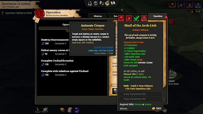 Monsters' Den: Godfall - Protectorate Operations