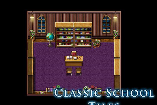 RPG Maker VX Ace - Classic School Tiles