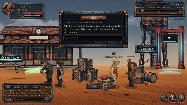 Farewell - Resident Chat